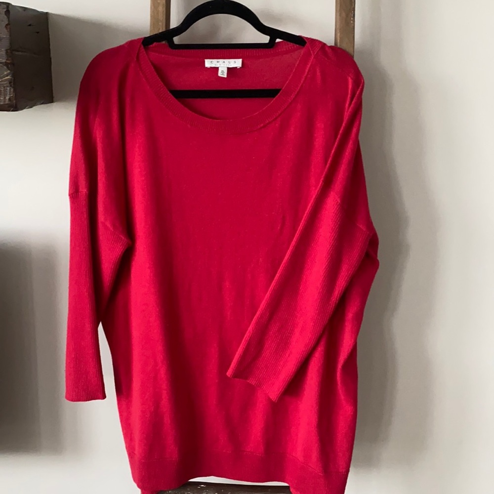 Chaus Red Sweater
